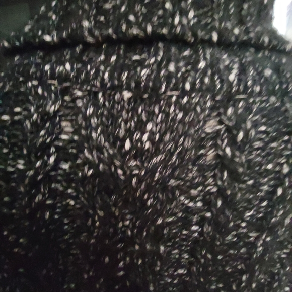 Banana Republic Heritage, Black Turtle Neck Sweater Dress, Size Medium - Picture 3 of 4